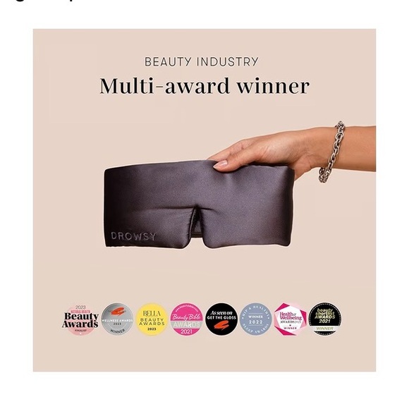 Drowsy Silk Sleep Mask - Moonlight Shadow - Picture 8 of 8